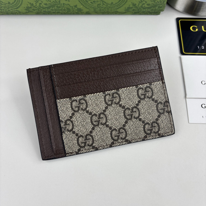 Men Women Card Case Leather Bag Coin Wallets Pouch Clutch Purses Unisex