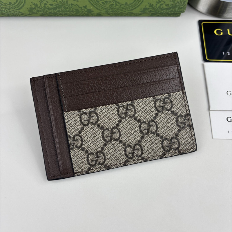 Men Women Card Case Leather Bag Coin Wallets Pouch Clutch Purses Unisex