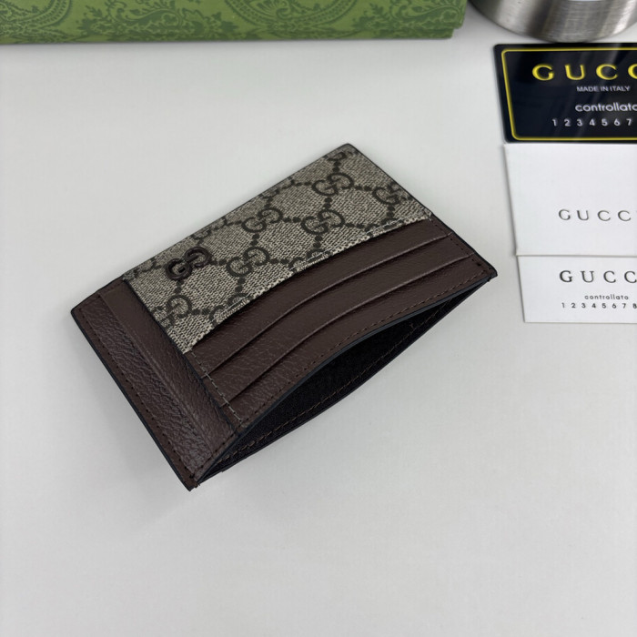 Men Women Card Case Leather Bag Coin Wallets Pouch Clutch Purses Unisex