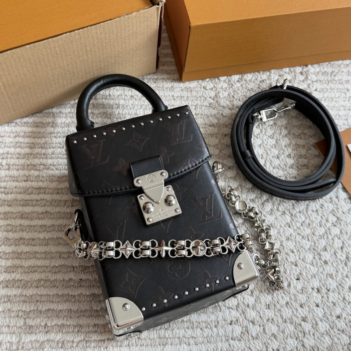 Women's Small Camera Box Trunk Bag Shoulder Bag Crossbody Bag For Daily Use