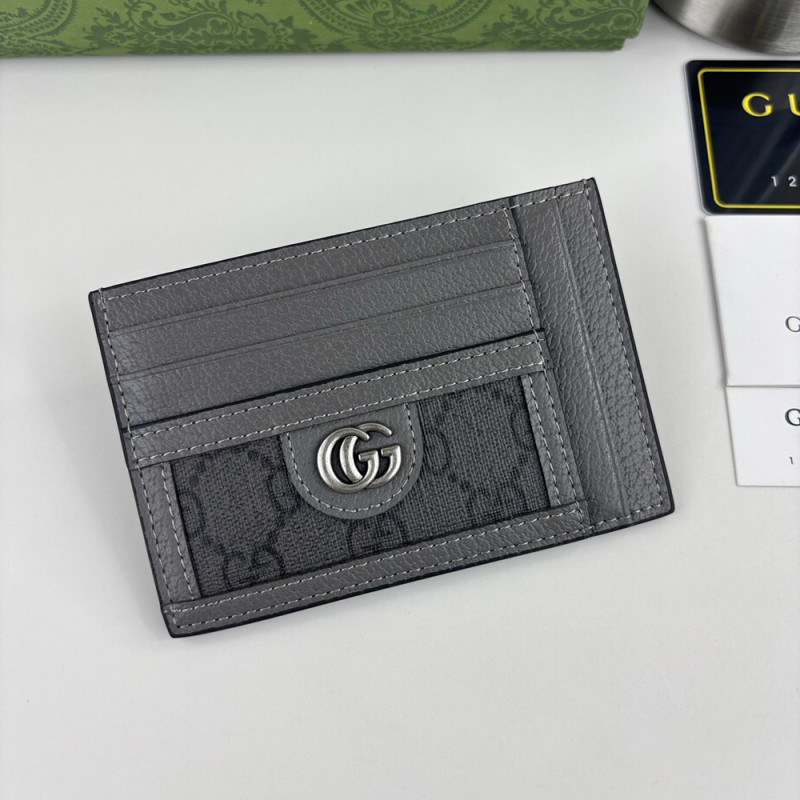 Men Women Card Case Leather Bag Coin Wallets Pouch Clutch Purses Unisex