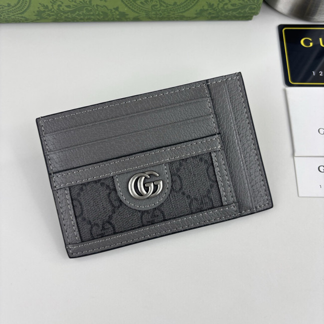 Men Women Card Case Leather Bag Coin Wallets Pouch Clutch Purses Unisex