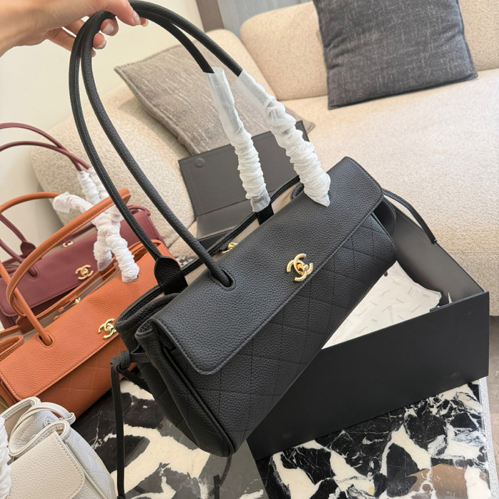 Women Quilted Leather Long Flap Shoulder Bag Baguette Underarm Bag Hobo Shopping Bag Handbags