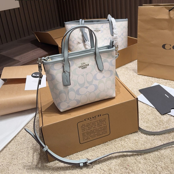 Women's Open-Top Shopper Tote Bag Shoulder Hobo Bag Snap Closure Handbag For Daily Use 16cm