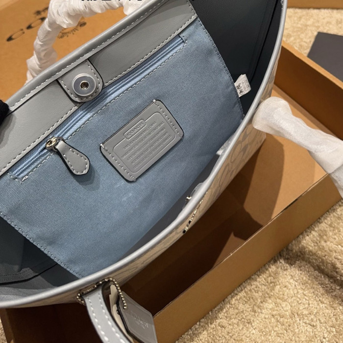 Women's Open-Top Shopper Tote Bag Shoulder Hobo Bag Snap Closure Handbag For Daily Use 27cm