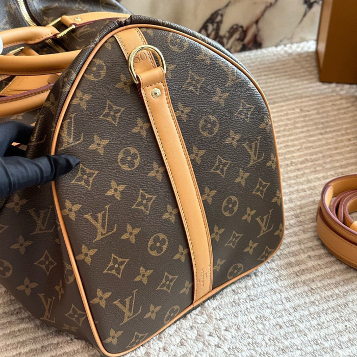 Men Women Large Capacity Travel Duffel Bag Carry-on Luggage Tote Shoulder Bag Unisex 50cm