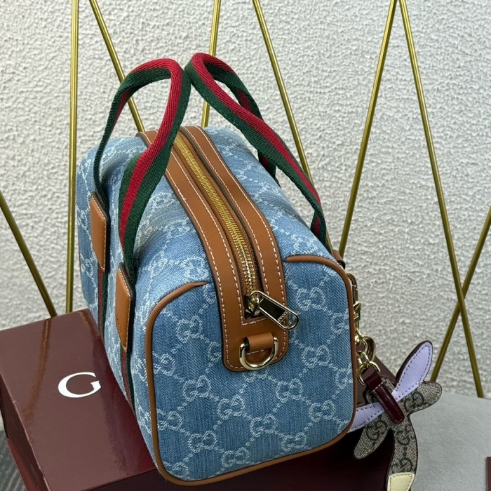 Women Coated Canvas Tote Bag Shoulder Bag Shopping Bag Handbags 20 CM