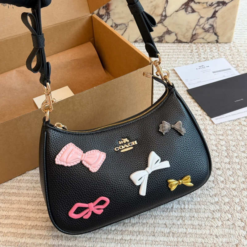 Women Leather Hobo Bag Zip-top Closure Shoulder Bag Underarm Bag Shopping Bag Handbags 24 CM