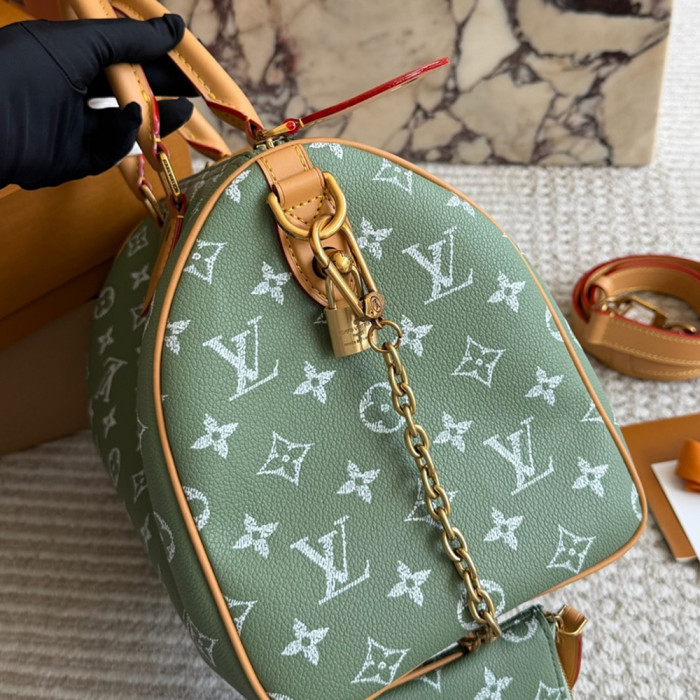 Men Women Large Boston Crossbody Bag Tote Shoulder Bag Shopping Bag Handbags 30 CM