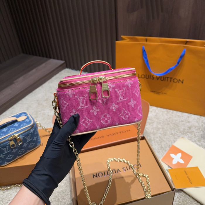 Women Classic Vanity Bag Shoulder Bag Hobo Handbags Top Handle Crossbody Bag For Daily Wear