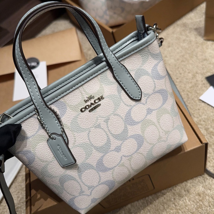 Women's Open-Top Shopper Tote Bag Shoulder Hobo Bag Snap Closure Handbag For Daily Use 16cm