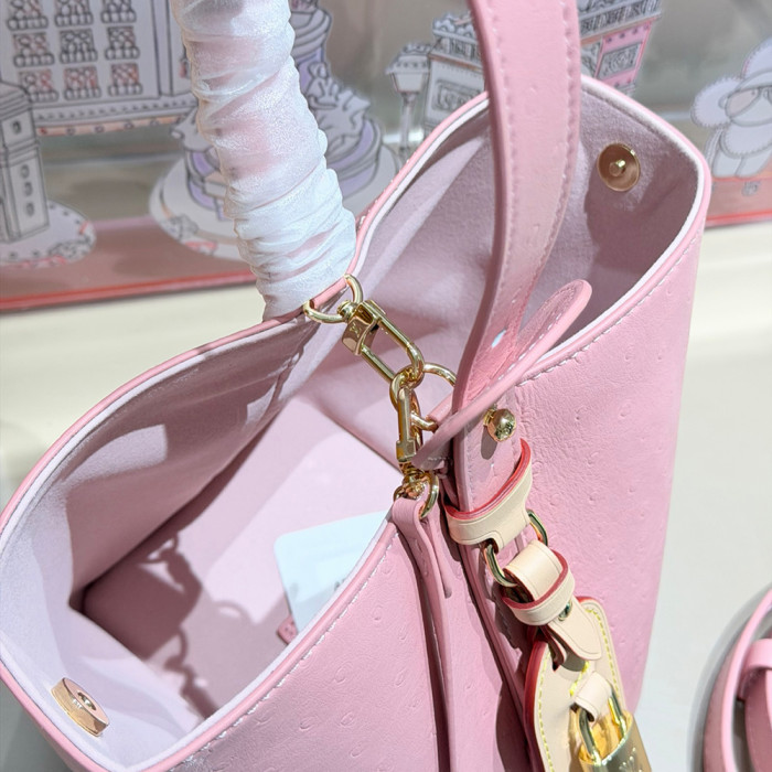 Women's Mini Top handle Bucket Bag Shoulder Bag Adjustable Crossbody Shopping Bag Handbags