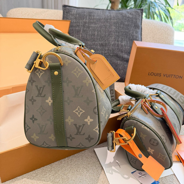 Men Women Large Boston Crossbody Bag Tote Shoulder Bag Shopping Bag Handbags 25CM 35CM
