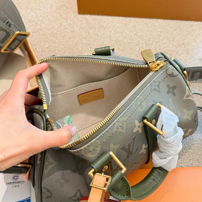 Men Women Large Boston Crossbody Bag Tote Shoulder Bag Shopping Bag Handbags 25CM 35CM
