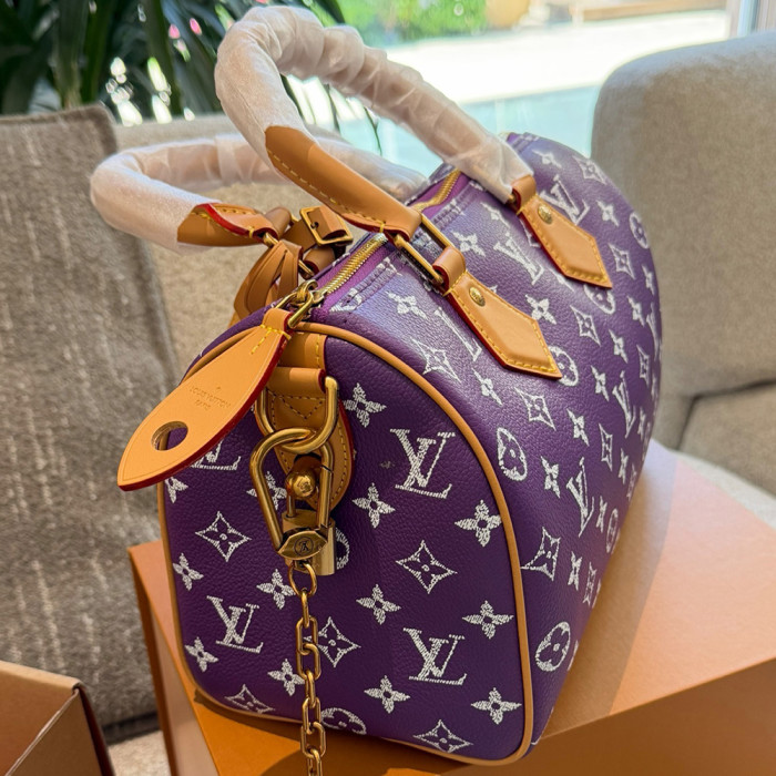 Men Women Boston Crossbody Bag Tote Shoulder Bag Shopping Bag Handbags 25CM