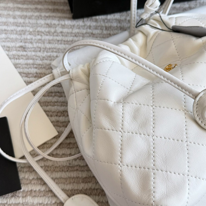 Women's Drawstring Bucket Bag Clutch Shoulder Handbags Crossbody Tote Bag Shopper Bag