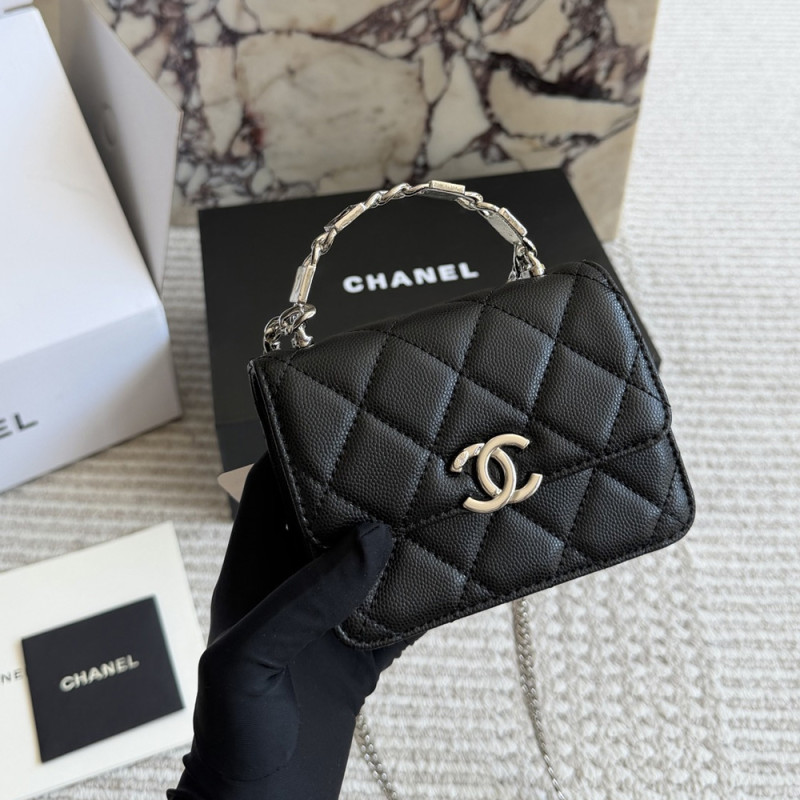 Women's Mini Top Handle Flap Bag Clutch Shoulder Handbags Crossbody Purse Shopper Tote Bag