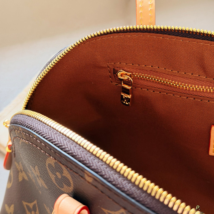 Women's Dome Top Handle Bag Shell Shoulder Bag Tote Handles Bag Handbags 30CM