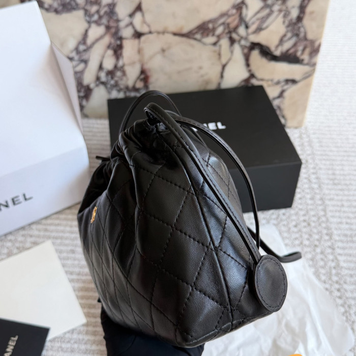 Women's Drawstring Bucket Bag Clutch Shoulder Handbags Crossbody Tote Bag Shopper Bag