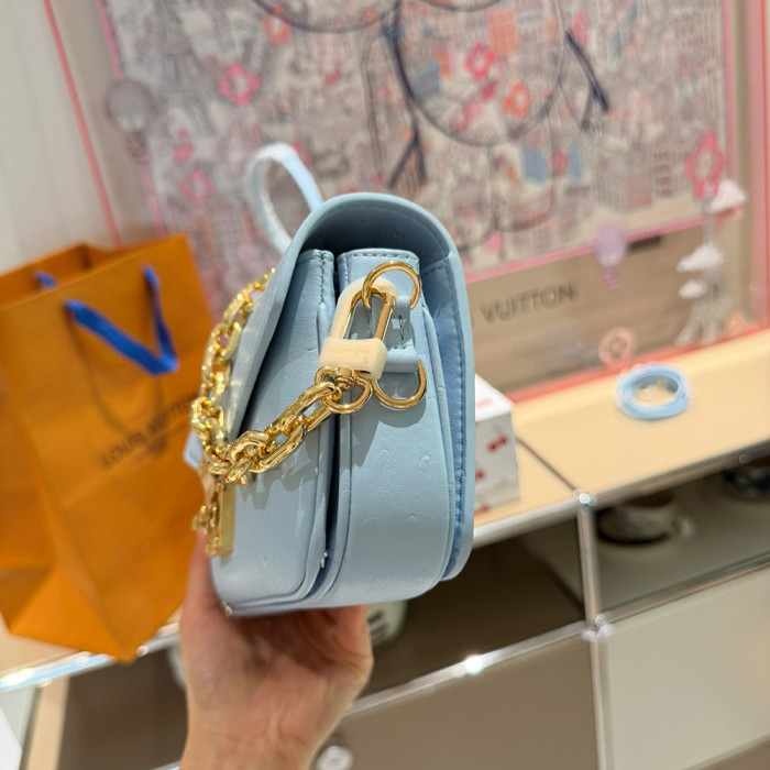 Women's Flap Messenger Compact Crossbody Bag Chain Shoulder Bag Everyday Shopping Bag Handbags