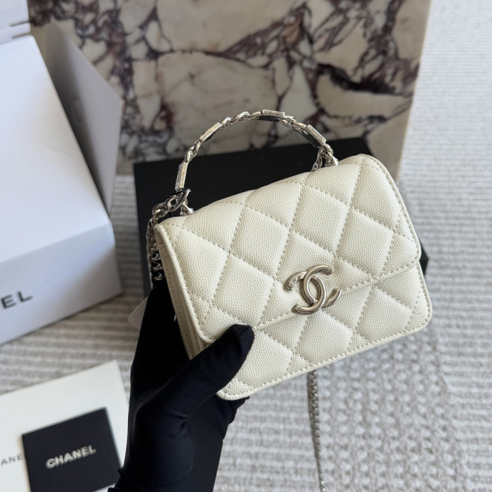 Women's Mini Top Handle Flap Bag Clutch Shoulder Handbags Crossbody Purse Shopper Tote Bag
