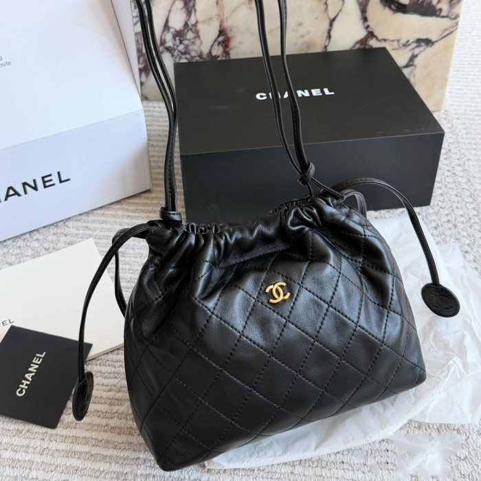 Women's Drawstring Bucket Bag Clutch Shoulder Handbags Crossbody Tote Bag Shopper Bag