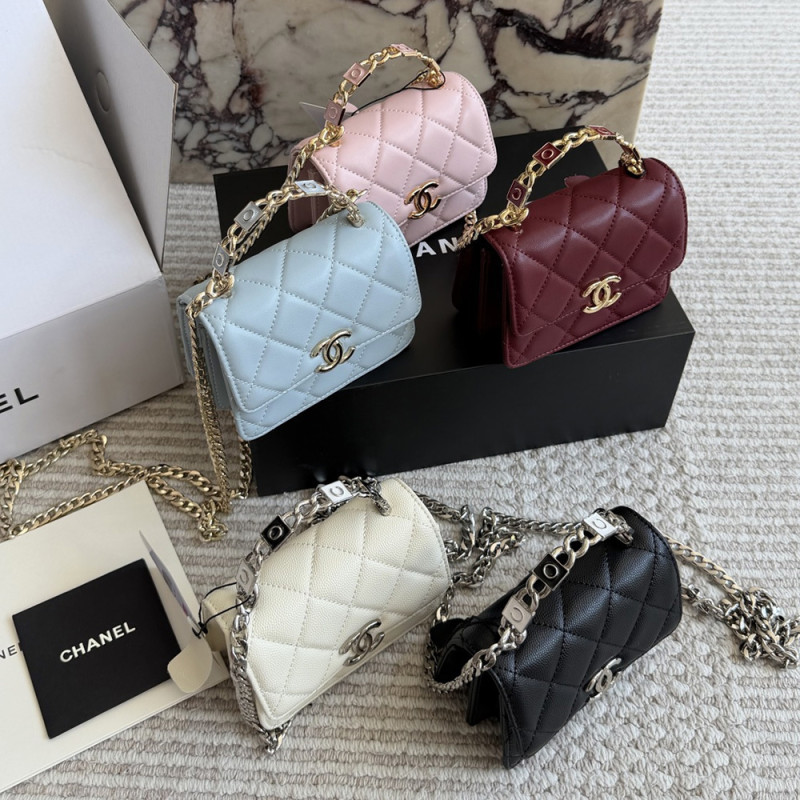 Women's Mini Top Handle Flap Bag Clutch Shoulder Handbags Crossbody Purse Shopper Tote Bag