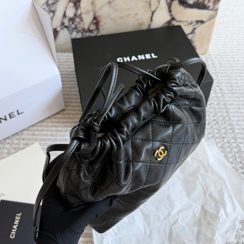 Women's Drawstring Bucket Bag Clutch Shoulder Handbags Crossbody Tote Bag Shopper Bag