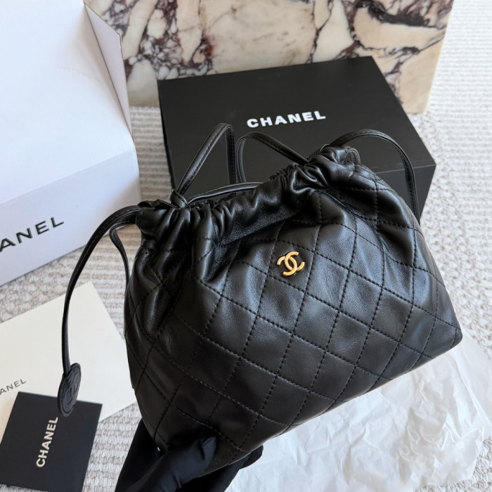 Women's Drawstring Bucket Bag Clutch Shoulder Handbags Crossbody Tote Bag Shopper Bag