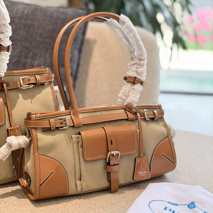 Women's Vintage Rectangular Shoulder Bag Top Handle Satchel Bag Crossbody Bag Handbag for Daily Commuting
