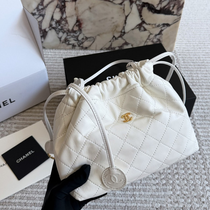 Women's Drawstring Bucket Bag Clutch Shoulder Handbags Crossbody Tote Bag Shopper Bag