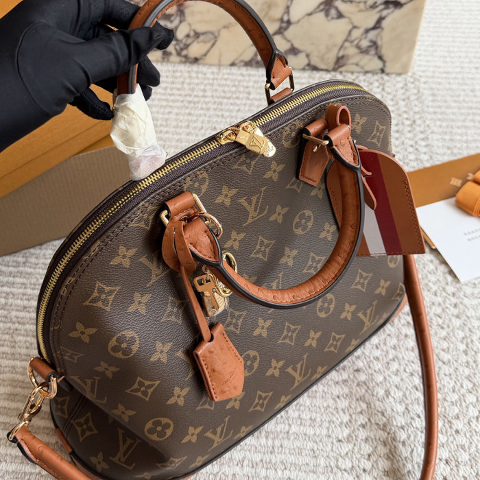 Women's Dome Top Handle Bag Shell Shoulder Bag Tote Handles Bag Handbags 36CM