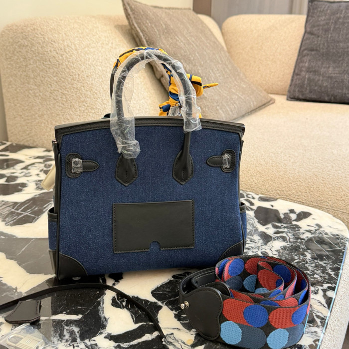 Women Top Handle Satchel Bag Shoulder Handbag Multi-pocket Cargo Tote Shopper 25cm