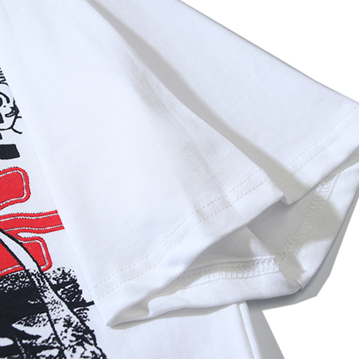 Summer Men Women Cotton T-shirt Short Sleeve T-shirt Pullover Tops Sweatshirt Unisex Tee Casual T-shirt