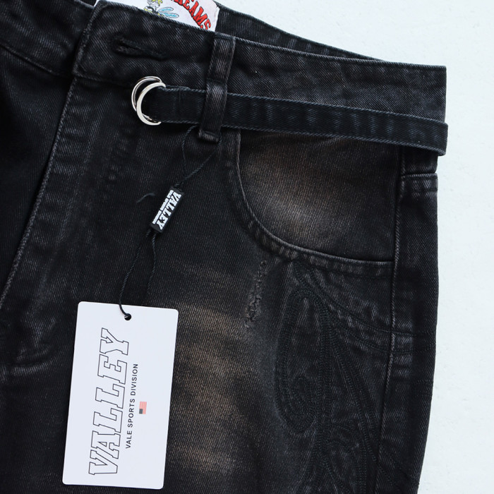 Men Women's Classic Jeans Trousers Suit Pant Bottoms Joggers Clothes Women Denim Stretch Pants Unisex