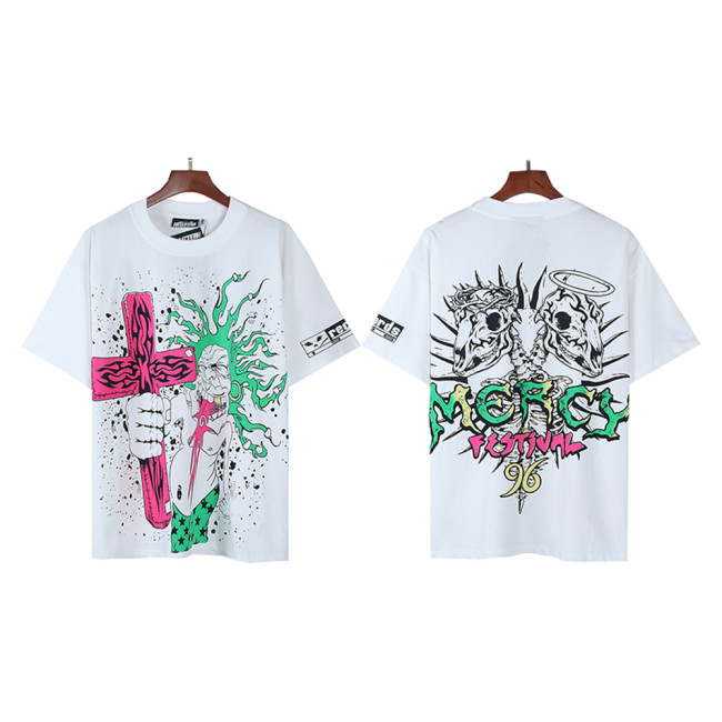 Summer Men Women Cotton T-shirt Short Sleeve T-shirt Pullover Tops Sweatshirt Unisex Tee Casual T-shirt