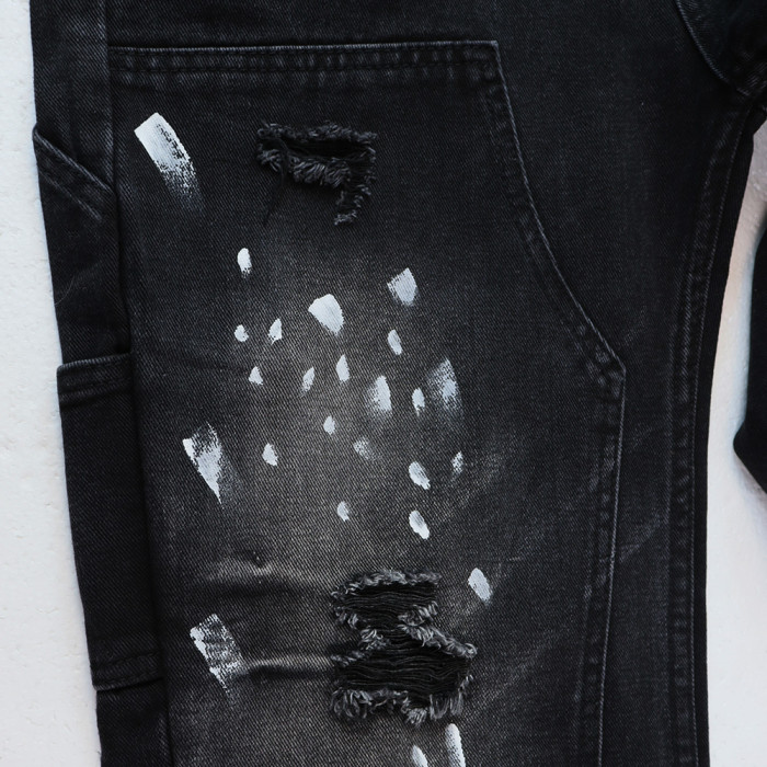 Men Women's Classic Jeans Trousers Suit Pant Bottoms Joggers Clothes Women Denim Stretch Pants Unisex