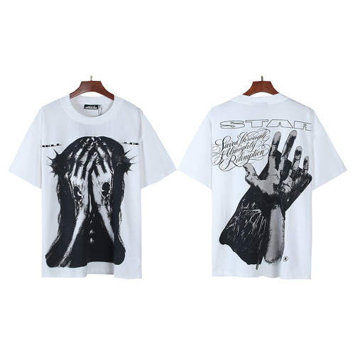 Summer Men Women Cotton T-shirt Short Sleeve T-shirt Pullover Tops Sweatshirt Unisex Tee Casual T-shirt