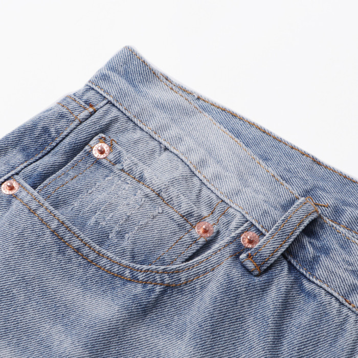 Men Classic Jeans Trousers Suit Pant Bottoms Joggers Clothes Women Denim Stretch Pants