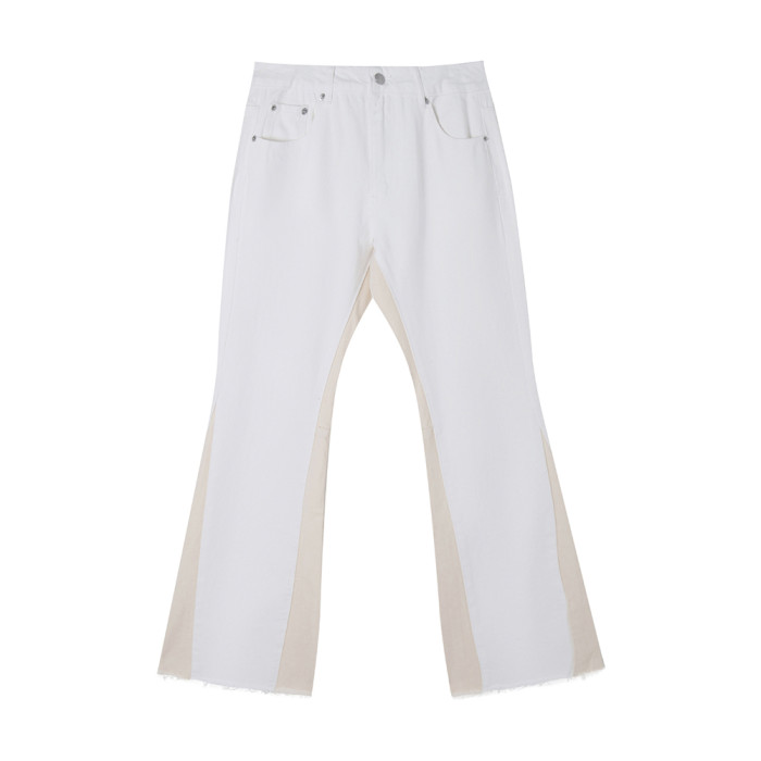 Men Classic Jeans Trousers Suit Pant Bottoms Joggers Clothes Women Denim Stretch Pants