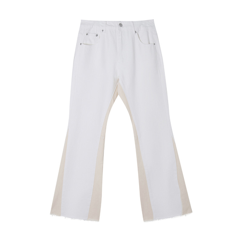 Men Classic Jeans Trousers Suit Pant Bottoms Joggers Clothes Women Denim Stretch Pants