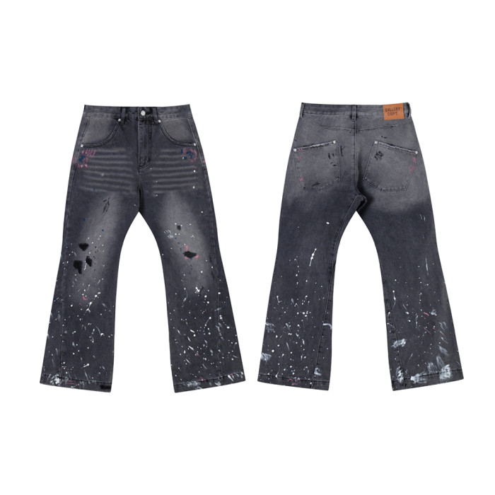 Men Classic Jeans Trousers Suit Pant Bottoms Joggers Clothes Women Denim Stretch Pants
