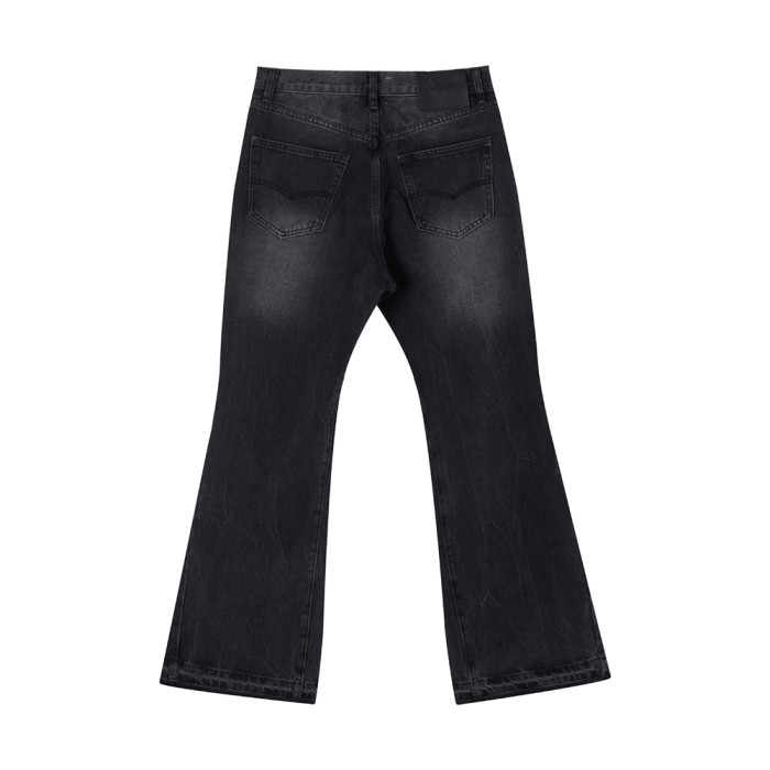 Men Classic Jeans Trousers Suit Pant Bottoms Joggers Clothes Women Denim Stretch Pants