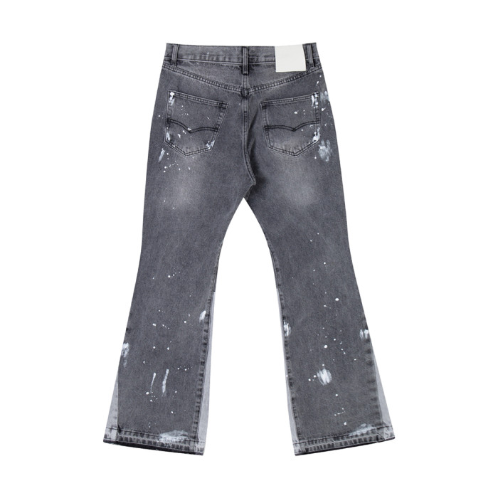 Men Classic Jeans Trousers Suit Pant Bottoms Joggers Clothes Women Denim Stretch Pants