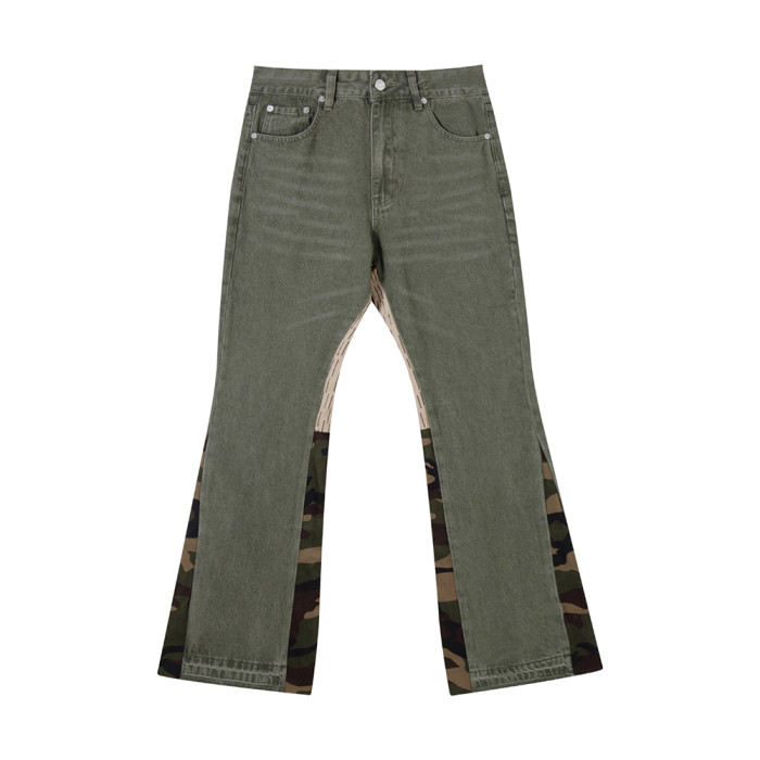 Men Classic Jeans Trousers Suit Pant Bottoms Joggers Clothes Women Denim Stretch Pants