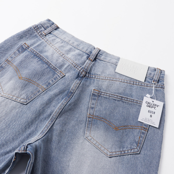 Men Classic Jeans Trousers Suit Pant Bottoms Joggers Clothes Women Denim Stretch Pants