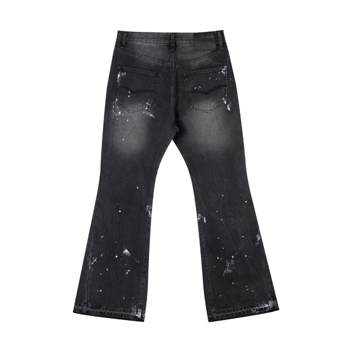 Men Classic Jeans Trousers Suit Pant Bottoms Joggers Clothes Women Denim Stretch Pants