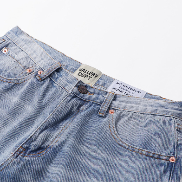 Men Classic Jeans Trousers Suit Pant Bottoms Joggers Clothes Women Denim Stretch Pants