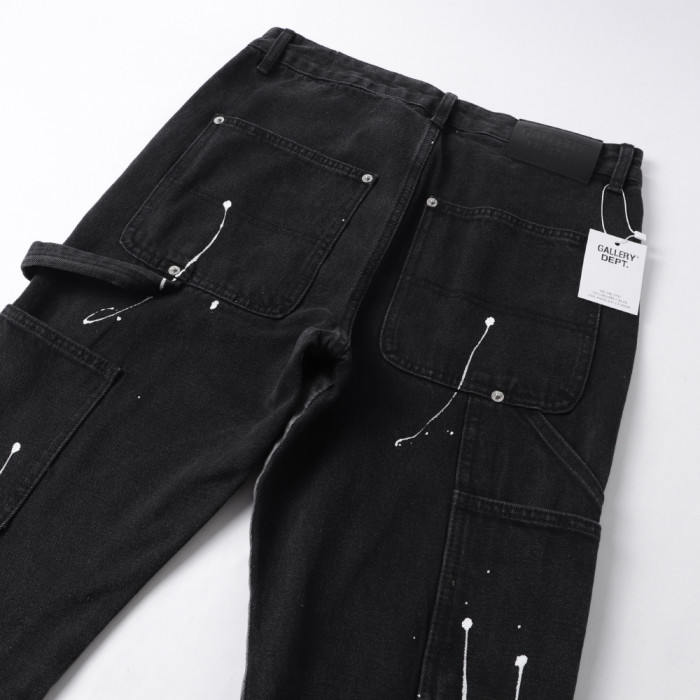 Men Classic Jeans Trousers Suit Pant Bottoms Joggers Clothes Women Denim Stretch Pants