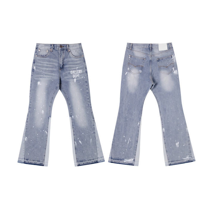 Men Classic Jeans Trousers Suit Pant Bottoms Joggers Clothes Women Denim Stretch Pants